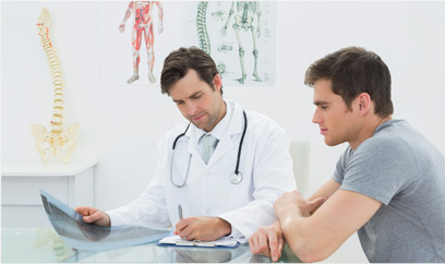 Patient History Doctor Consulting with Patient